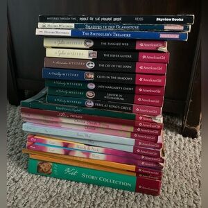 Lot of American Girl Main Series + Girl of the Year + History Mystery Books